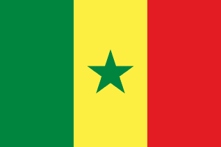 Drapeau : Sénégal