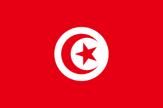 Drapeau : Tunisie