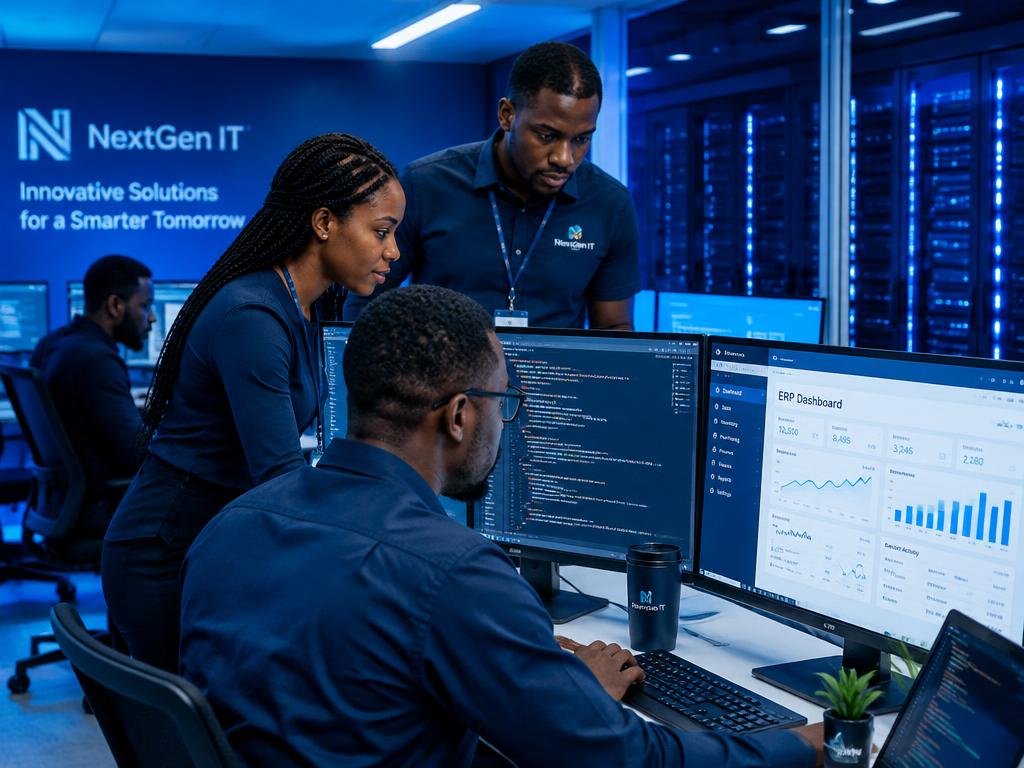 IT consulting : équipe de consultants EXACON en mission en Afrique